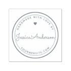 Modern Heart Handmade with Love Craft DIY Product