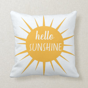 Modern Hello Sunshine Cushion