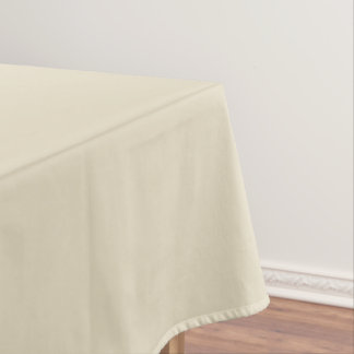 Modern Heritage Solid Warm Cream Tablecloth