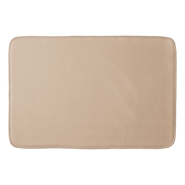 Modern Heritage Solid Warm Sand Bath Mat (Front)