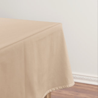 Modern Heritage Solid Warm Sand Tablecloth