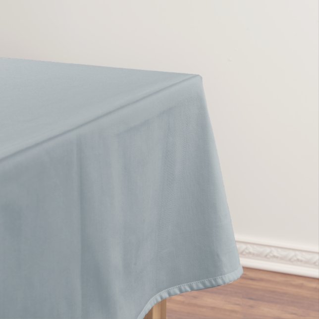 Modern Heritage Solid Weathered Blue Tablecloth (In Situ)