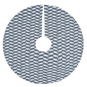 Modern Herringbone Tree Skirt