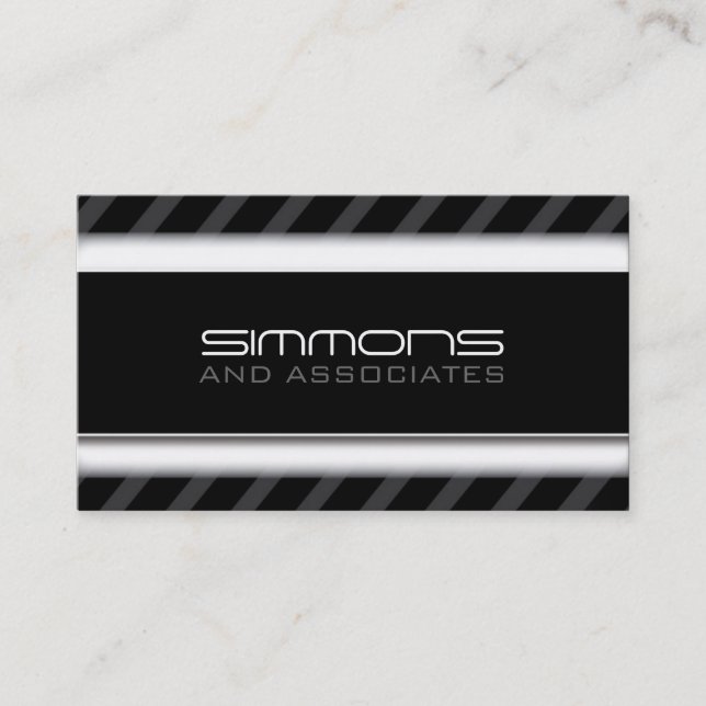 Modern + Hip Business Cards (Front)