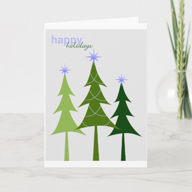 Modern Holiday Card (Front)