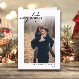 Modern Holiday Christmas Card