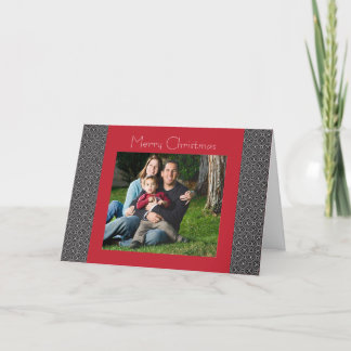 Modern Holiday Custom Card