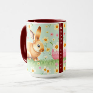 Modern Holiday Rabbit Easter Collection Mug