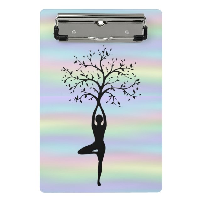 Modern Holographic, Peace Mini Clipboard (Front)