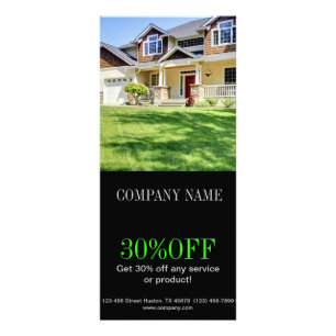 Modern home renovation remodeling  Real Estate Rack Card