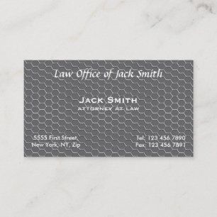 MODERN Honeycomb Business Card