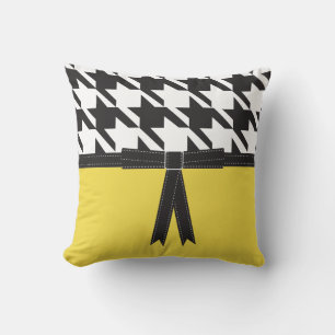 Modern Houndstooth Cushion