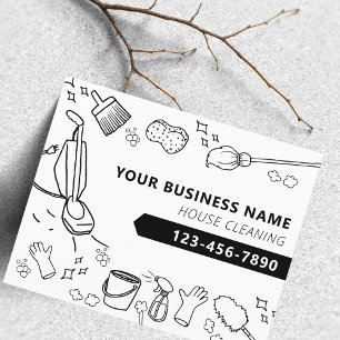 Modern House Cleaning Housekeeping Janitorial Flyer
