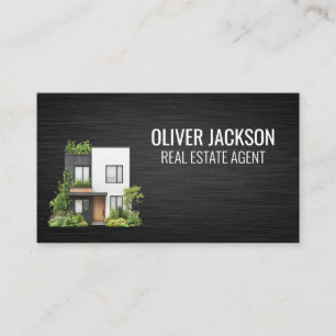 Modern House Real Estate Business Card