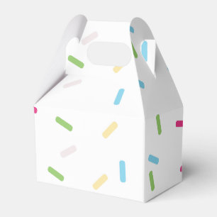 Modern Huge Sprinkles Birthday Party Favour Box