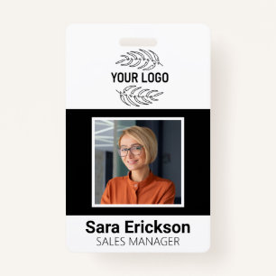 Modern ID Card Business Employee ID Badge