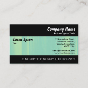 Modern II - Colour Tex Business Card