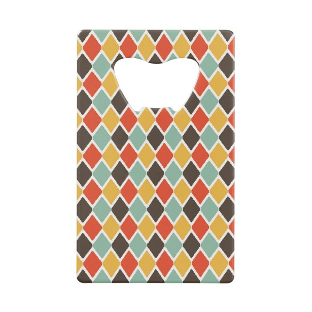 Modern ikat tribal fashion pattern (Front)