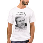 Modern In Loving Memory Photo T-Shirt
