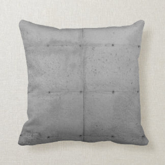 modern industrial concrete loft pillow