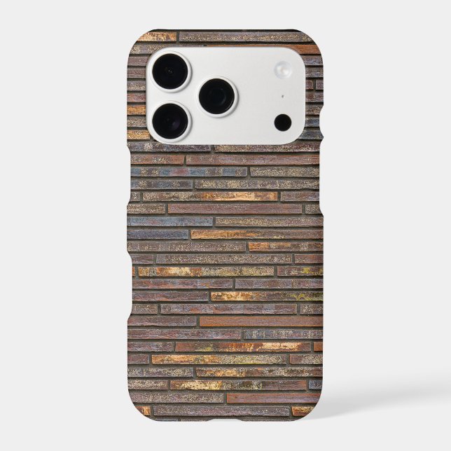 Modern Industrial Thin Brick Wall Pattern (Back)