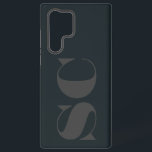 Modern Initial Minimal  Samsung Galaxy Case<br><div class="desc">Simple and minimalist customisable initials.</div>