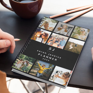 Modern Initial/Name Photo Collage 2026 Yearly Planner