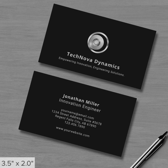 Modern Innovative  Business Card (Creator Uploaded)