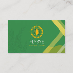Modern Insect Pest Control Business Card