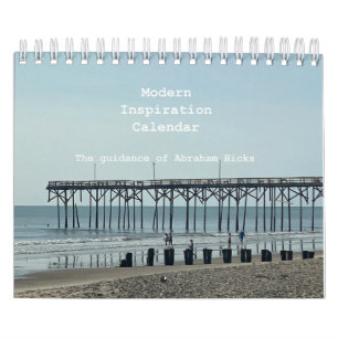 Modern Inspiration Calendar words of Abraham Hicks