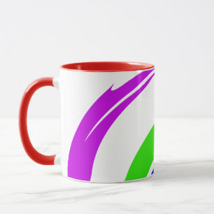Modern Inspirational and Stylish Colour Art Mug