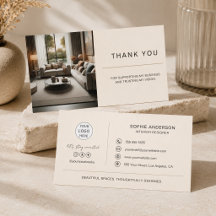 Modern Interior Designer Professional Logo Cream