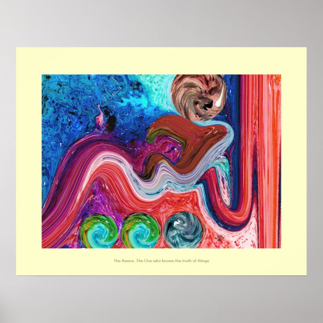 Modern Interior Paintings Poster (Front)