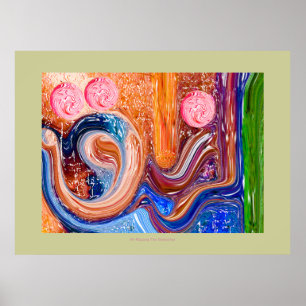 Modern Interior Paintings Poster