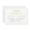 Modern Invitation Suite Brunch Card