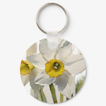 Modern Iris Watercolor Flowers