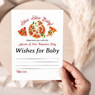 Modern Italian Pizza Party Slice Slice Baby Shower