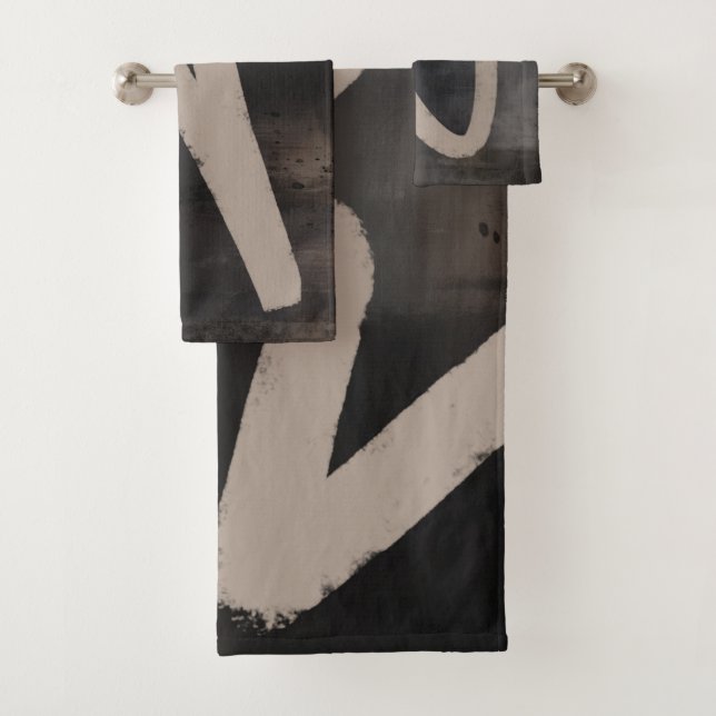 Modern Italian Style Decor Bath Towel Set (Insitu)