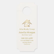 Modern Ivory & Gold Real Estate