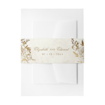 Modern Ivory & Gold ⎮Rose Elegant Wedding