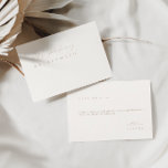 Modern Ivory Tan Elegant Bridesmaid Proposal Card<br><div class="desc">Design features an handwritten font and modern minimalist design. Designed to coordinate with for the «SERENA» Wedding Invitation Collection. To change details, click «Personalize». To move the text or change the size, font, or color, click «Click to customize further» It. View the collection link on this page to see all...</div>