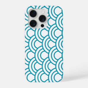 Modern Japanese Geometric Pattern  iPhone 15 Pro Case