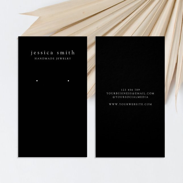 Modern Jewellery Earring Display Card (Creator Uploaded)