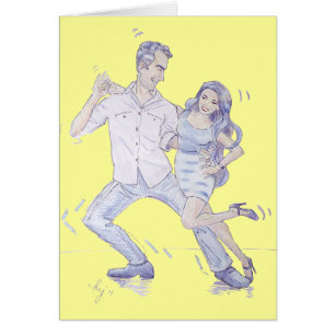Modern Jive Ceroc Dancers