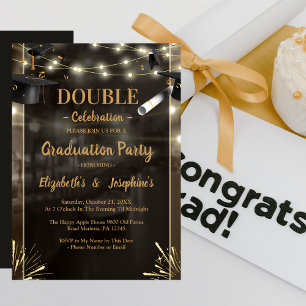 Modern Joint Graduation Party 2025 Invitation
