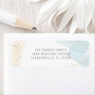 Modern Joy Return Address Label
