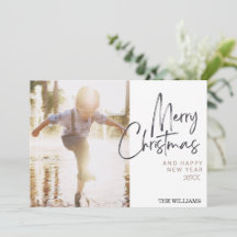 Modern Joyful Christmas Card
