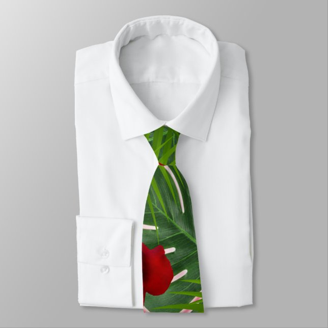 Modern jungle style tie! tie (Tied)