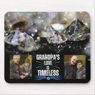 Modern Keepsake Cute Grandfather Gift Grandpa Mouse Pad
