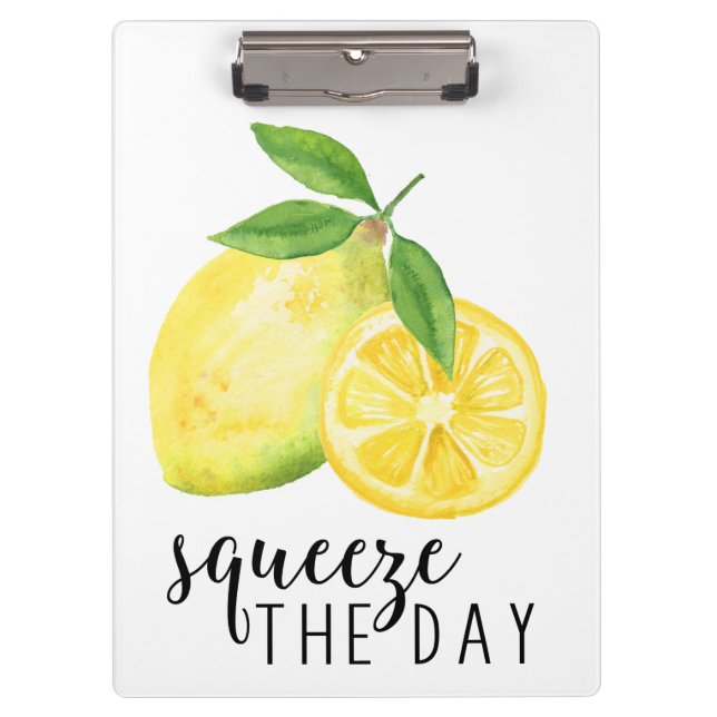 MODERN KITCHEN LEMON PUN CLIPBOARD (Front)